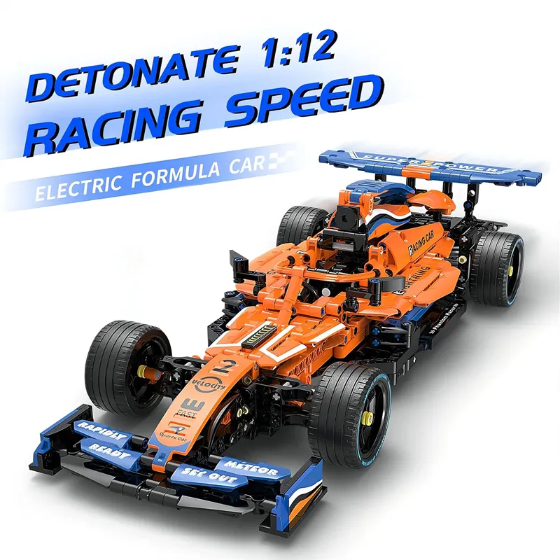 Kaiya Technical Control Racing Sports Car Equation F1 Building Blocks Remote Control & App Control (K96137)